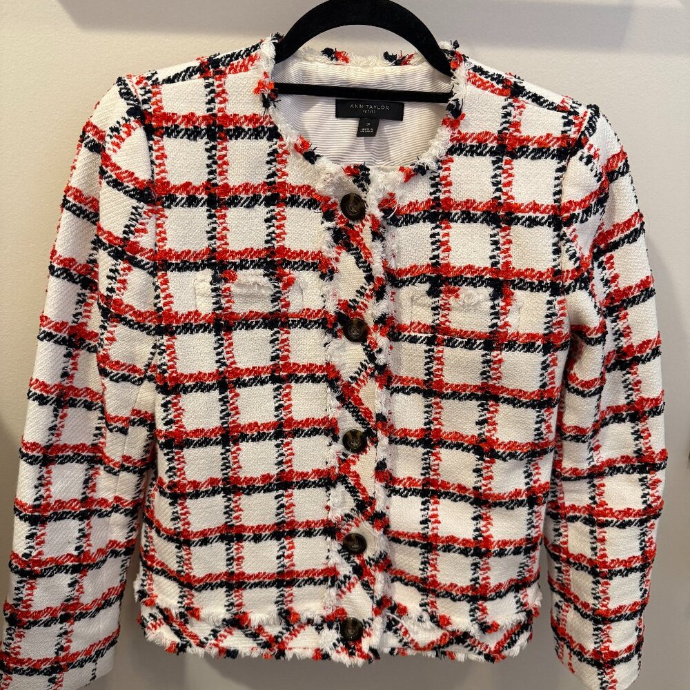 Ann Taylor Tweed Jacket